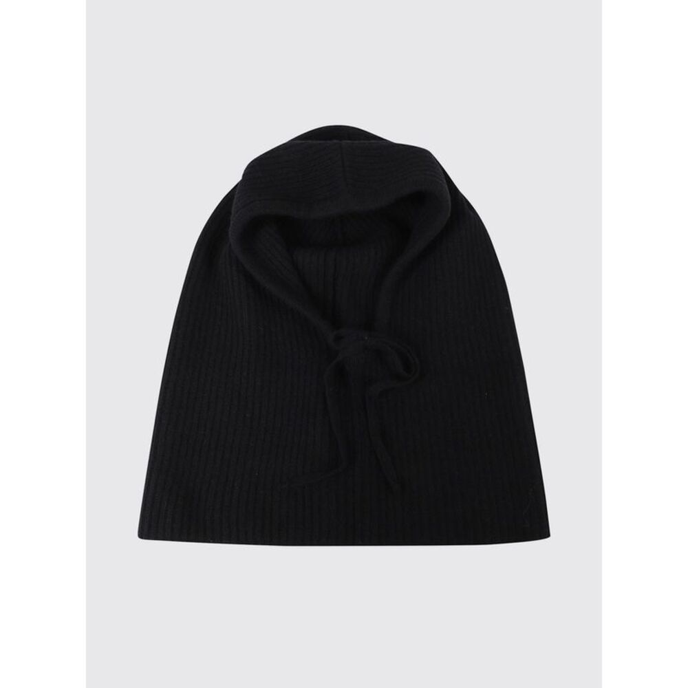 Federica Tosi Women Federica Tosi Minimal Design Ribbed Wool Balaclava